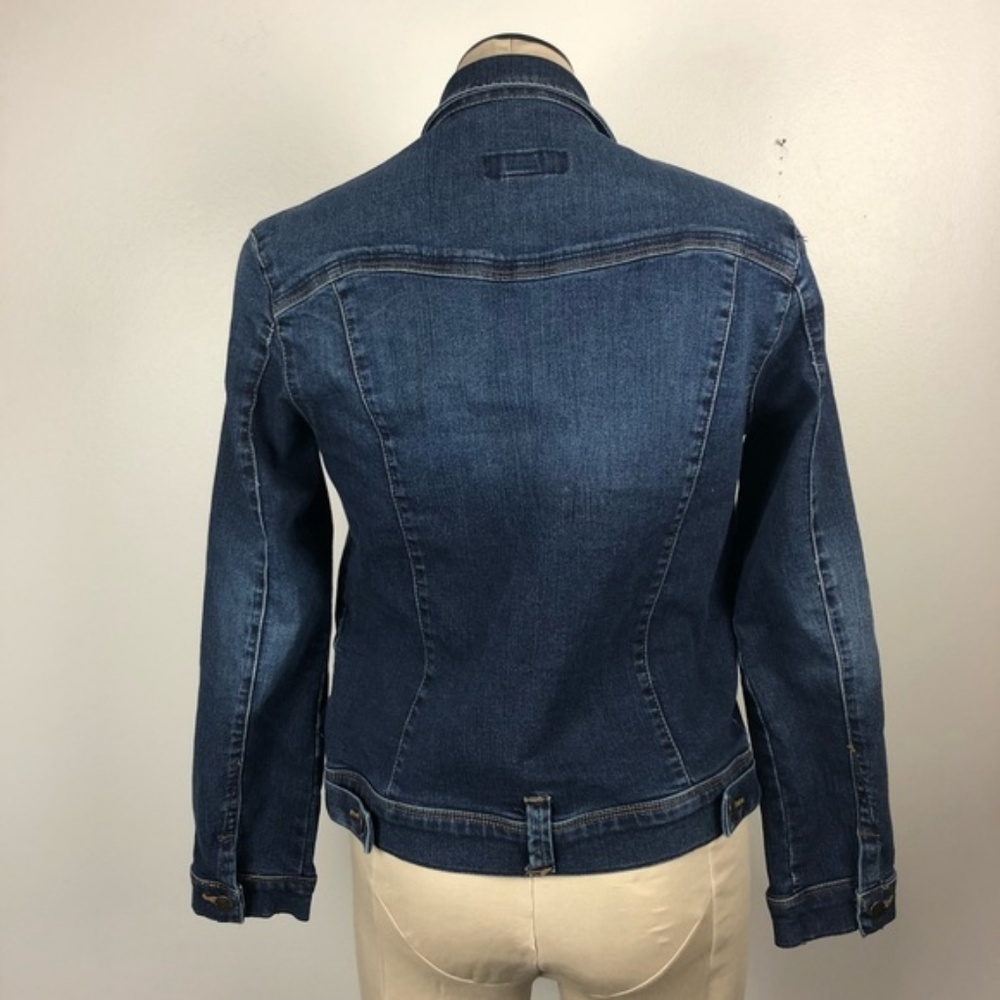 Lee Perfect Fit Jean Jacket Dark Wash Small - Picture 4 of 4